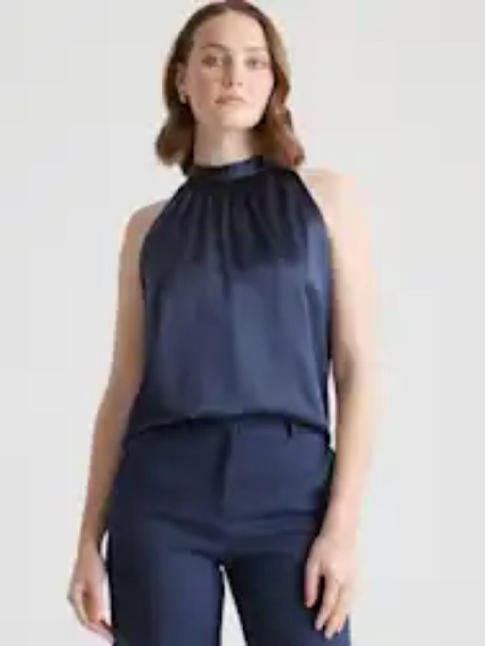 Quince Silk halter top